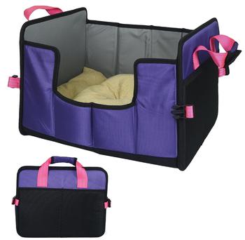 商品Pet Life | Travel-Nest Folding Travel Cat and Dog Bed,商家Lord & Taylor,价格¥342图片