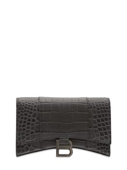 巴黎世家沙漏包怎么选, Balenciaga | Hourglass Embossed Leather Chain Wallet商品图片 