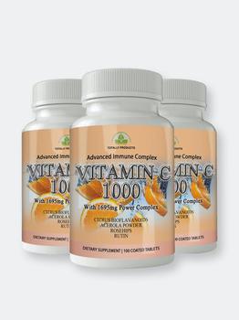 美国Carbon Copy, Totally Products | Copy of Vitamin C 1695mg Power Complex (300 tablets)商品图片 