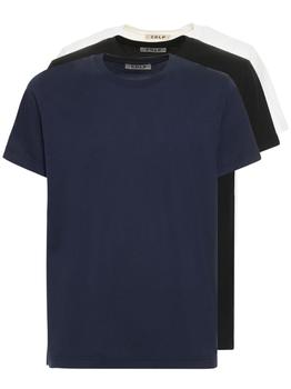 推荐Pack Of 3 Lyocell & Cotton T-shirts商品