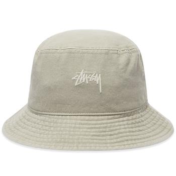 stussy渔夫帽, STUSSY | Stussy Washed Stock Bucket Hat商品图片 