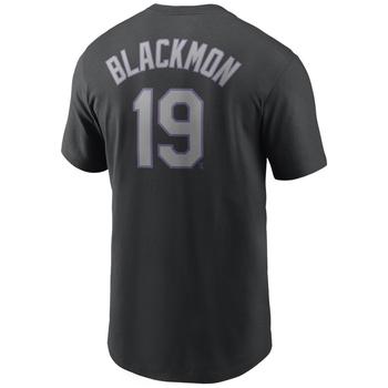 NIKE | Men's Charlie Blackmon Colorado Rockies Name and Number Player T-Shirt商品图片,独家减免邮费