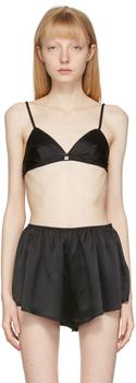 亚历山大·王精选, Alexander Wang | Black Scrunchie Strap Bra商品图片 