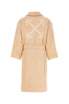 商品Off-White | Peach terry fabric bathrobe,商家G&B Negozionline,价格¥2458图片