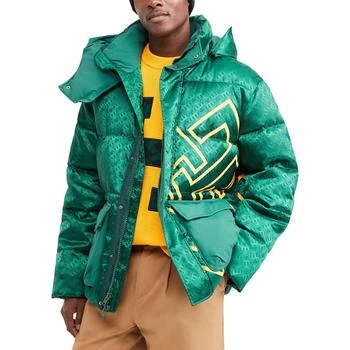 推荐Tommy Hilfiger Mens Shimmer Heavy Puffer Jacket商品