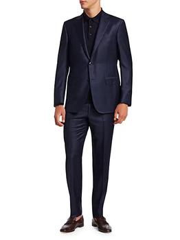 product Plaid Single-Breasted Wool Suit image