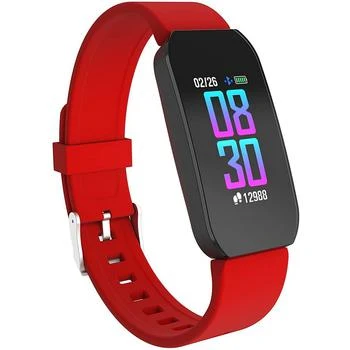 推荐Unisex Red Silicone Strap Active Smartwatch商品