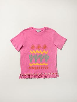 Stella McCartney | Stella Mccartney t-shirt for girls商品图片 4折起