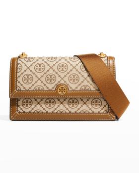 汤丽柏琦包, Tory Burch | T Monogram Jacquard Mini Crossbody Bag商品图片 满1件减$12, 满一件减$12
