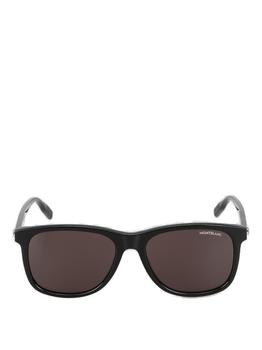 了解万宝龙眼镜, MontBlanc | Montblanc Round Frame Sunglasses商品图片 7.2折