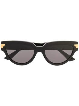 推荐Bottega Veneta Women's  Black Acetate Sunglasses商品