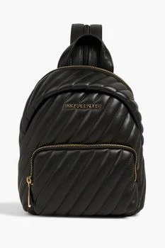 推荐Erin small quilted faux leather backpack商品