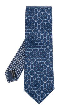 推荐Salvatore Ferragamo Logo-Printed Pointed-Tip Tie商品