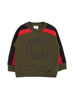 推荐Logo Print Cotton Sweatshirt W/ Bands商品