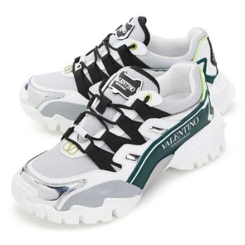 valentino男鞋真假, Valentino | VALENTINO 男士白色皮革运动鞋 SY0S0C20-YKQ-PL0商品图片 独家减免邮费