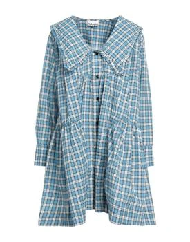Ganni | 女式 格纹连衣裙,商家YOOX,价格¥740