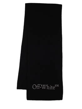 Off-White | Bookish Knit Wool Scarf 独家减免邮费
