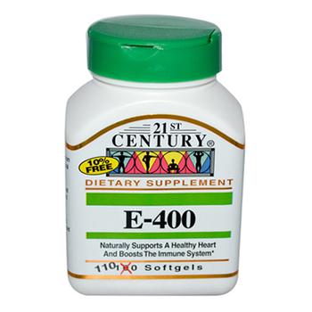 商品21St Century Vitamin E - 400 Iu Softgels - 110 Ea图片