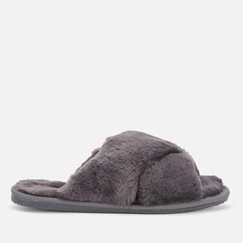 clarks女鞋价格, Clarks | Clarks Women's Dream Lux Slide Slippers - Grey商品图片 6.2折