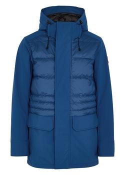 推荐Breton blue quilted Tri-Durance shell jacket商品