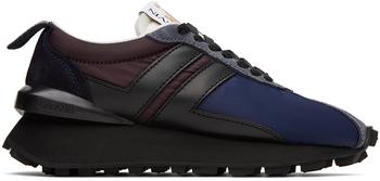 浪凡男鞋, Lanvin | Navy & Brown Bumpr Sneakers商品图片 额外8.5折, 额外八五折