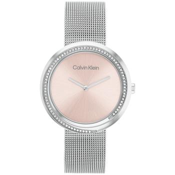 Calvin Klein | Women's Stainless Steel Mesh Bracelet Watch 34mm商品图片,