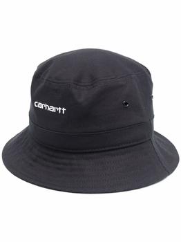 卡哈特帽子, Carhartt | Black Cotton Bucket Hat商品图片 9.2折