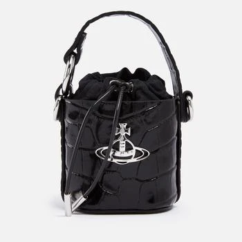 Vivienne Westwood | Vivienne Westwood Mini Daisy Croc-Effect Leather Bucket Bag 额外6.8折, 额外六八折