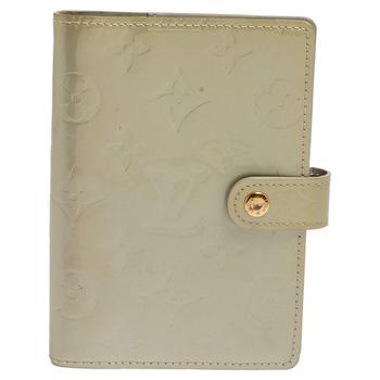 小银瓶精选, [二手商品] Louis Vuitton | Louis Vuitton Silver Monogram Vernis Leather Small Ring Agenda Cover商品图片 4折