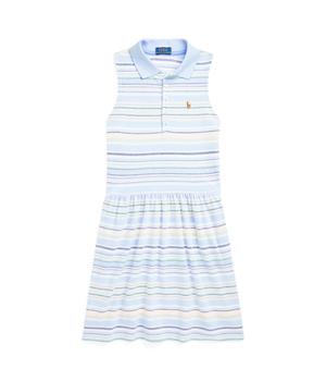 商品Ralph Lauren | Striped Knit Oxford Polo Dress (Big Kids),商家Zappos,价格¥524图片
