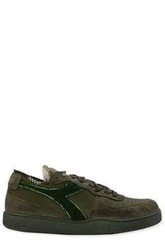 Diadora | Diadora Mi Basket Row Cut Terry Lace-Up Sneakers 5.7折×额外9折, 额外九折