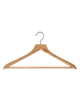 Neat Method | 20-Piece Acacia Wood Hanger Set,商家Saks Fifth Avenue,价格¥373