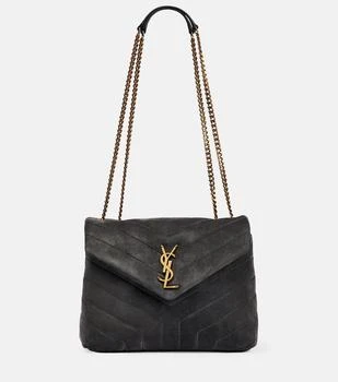 Yves Saint Laurent | Loulou Small suede shoulder bag 
