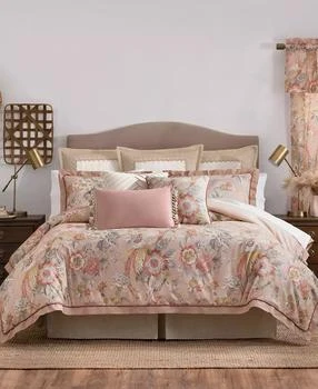 Rose Tree | Audrey Velvet Boudoir Decorative Pillow, 11"x22",商家Macy's,价格¥756