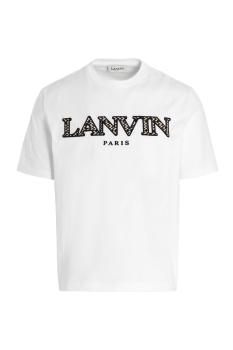Lanvin | LANVIN 男士白色棉质短袖T恤 RMTS0005-J260E22-01商品图片,满$100享9.5折, 满折