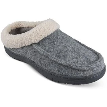 推荐Haggar Mens Faux Fur Slip On Loafer Slippers商品