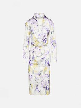 Off-White | Mama Twist Satin Dress商品图片,独家减免邮费