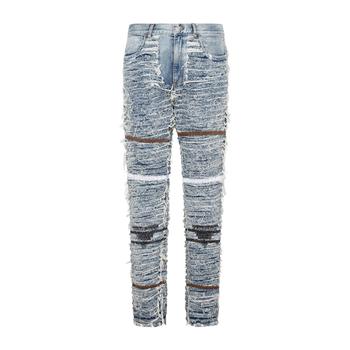 1017 ALYX 9SM | 1017 ALYX 9SM Distressed Straight Leg Jeans商品图片,7.6折