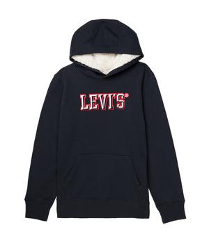 Levi's | Sherpa Lined Pullover Hoodie (Big Kids)商品图片,独家减免邮费