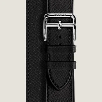 Hermes | 包邮包税【预售7天发货】 HERMES爱马仕 23秋冬 女士 手表带 Bracelet pour Heure H Moyen modèle 30 mm, double tour WKB0085WK89212,商家TLS PARIS,价格¥3792