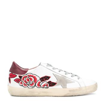 明星巴伯尔, Golden Goose | GOLDEN GOOSE DELUXE BRAND 女士超级明星经典休闲运动鞋 G32WS590-G41商品图片 满$100享9.5折, 满折