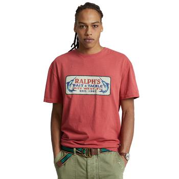 ralph lauren men是什么牌子, Ralph Lauren | Classic Fit Jersey Graphic T-Shirt商品图片 7.5折