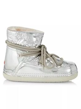 INUIKII | Bomber Star Metallic Sneaker Boots,商家Saks Fifth Avenue,价格¥2656