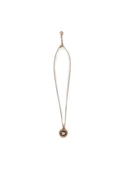 范思哲项链正品, Versace | Versace Logo Plaque Chained Necklace商品图片 8.6折