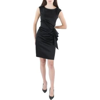 Ralph Lauren | Lauren Ralph Lauren Womens Cocktail Asymmetric Sheath Dress 2.8折, 独家减免邮费