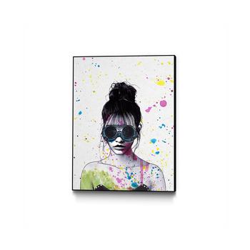 商品Eyes On Walls | Jenny Liz Rome Splat Art Block Framed 24" x 32",商家Macy's,价格¥1008图片