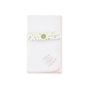 Little Me | Baby Girls Welcome to the World Newborn Blanket 