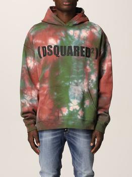 推荐Dsquared2 sweatshirt in tie dye cotton商品