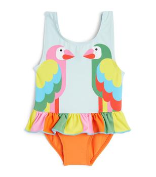 商品Stella McCartney | Twin Parrot Swimsuit (6-36 Months),商家Harrods,价格¥420图片