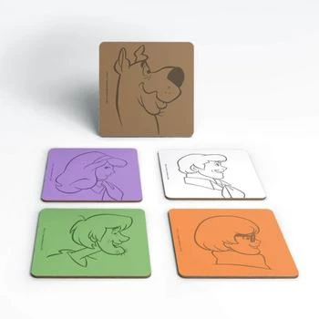 Original Hero | Scooby Doo The Gang Colours Coaster Set,商家Zavvi US,价格¥110